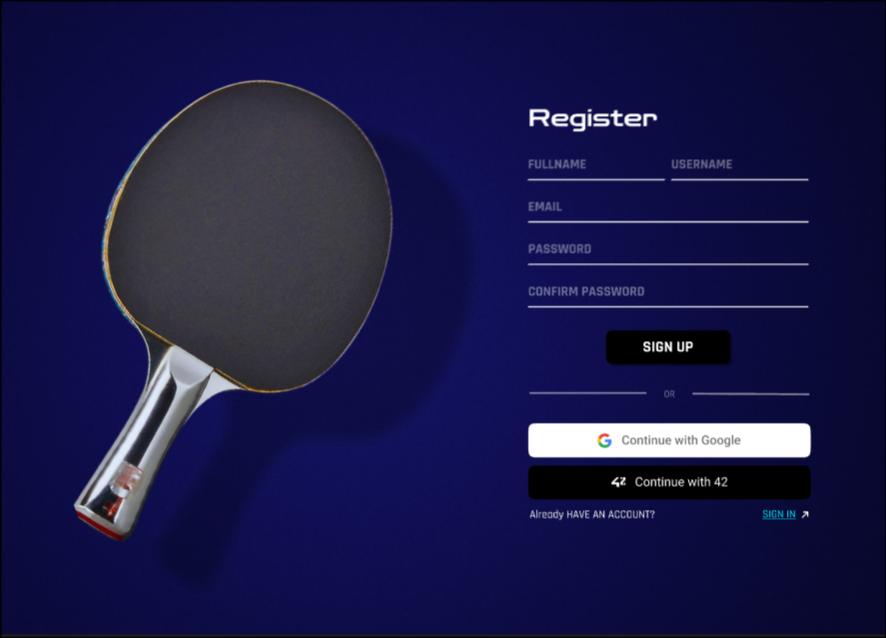 Register Page